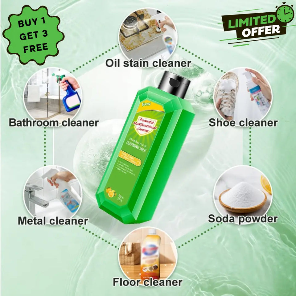 Powerful Multifunctional Cleaner. ( Pack of 4 ).⭐️⭐️⭐️⭐️⭐️4.8/5 (7,600+ REVIEWS)