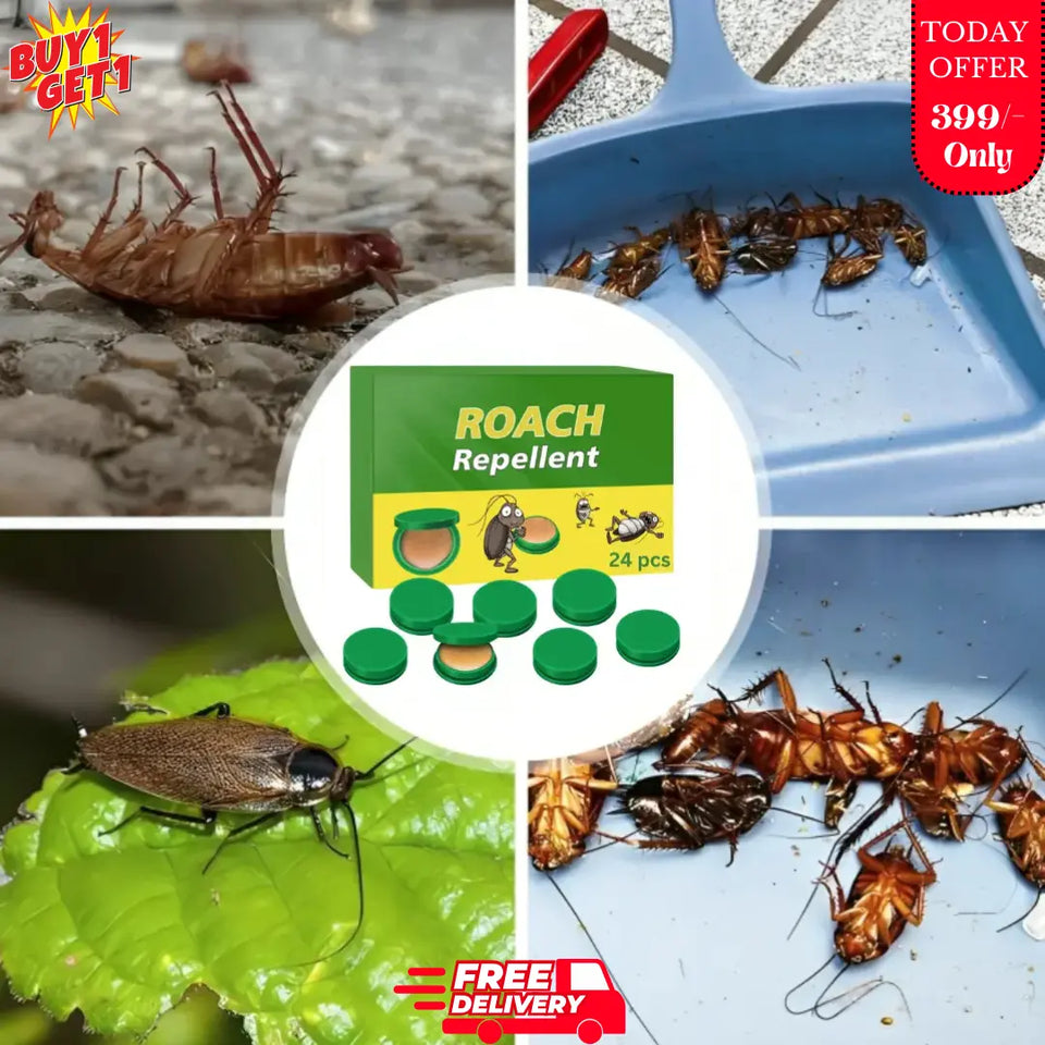 Cockroach Control Bait Killing Gel (24 PCS)⭐️⭐️⭐️⭐️⭐️4.8/5 (1600+ REVIEWS)`